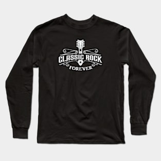 Vintage Classic Rock Forever Badge Long Sleeve T-Shirt